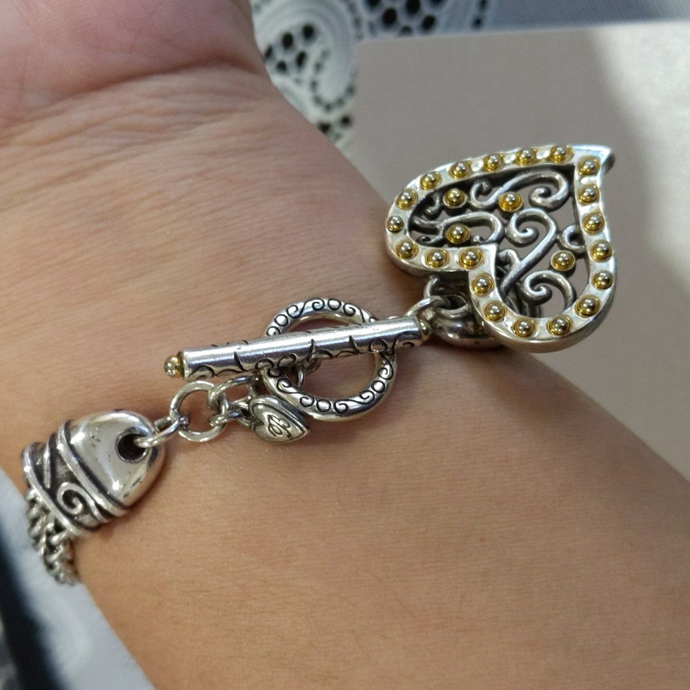 Brighton Heart Toggle Bracelet - image 1